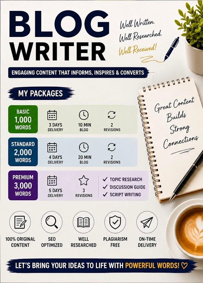 do 100 percent original writing