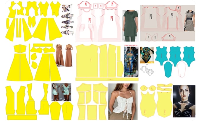 do professional sewing pattern grading and digital pattern