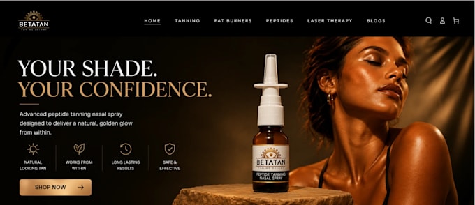 build or redesign your shopify website for modern design