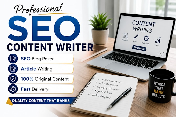 write SEO blog posts and articles