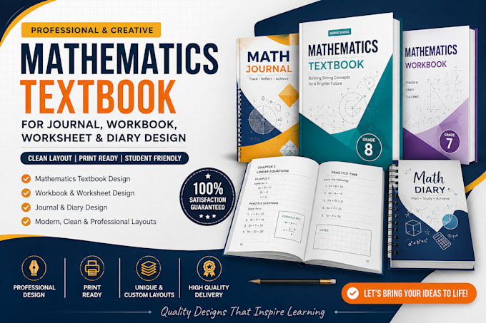 ghostwrite content for a mathematics and physics textbook or ebook online course