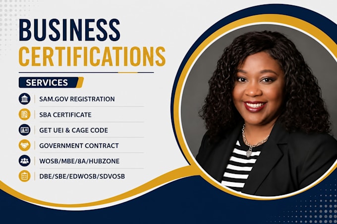 prepare and submit mbe wbe dbe sba 8a wosb sam gov certification