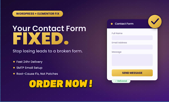 fix elementor forms email and styling issues