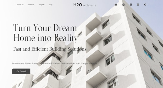 code responsive landing pages in react tailwind