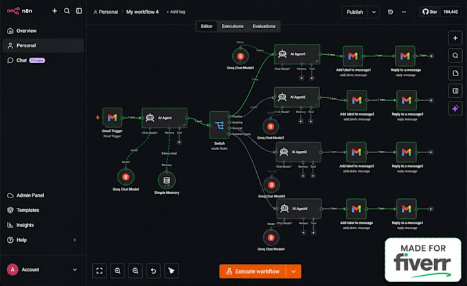 build n8n ai automation workflows and ai chatbots