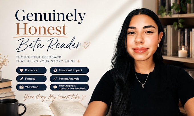 beta read your romance, fantasy or ya novel