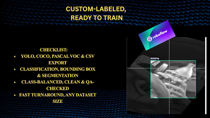 data annotation, bounding box, and image labeling in roboflow