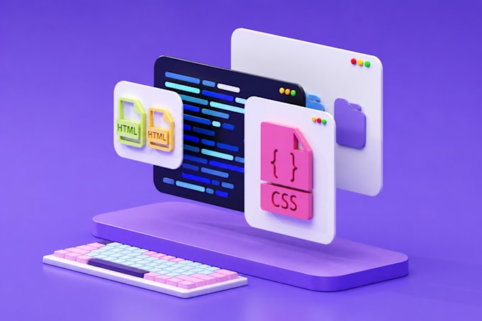 design and develop a responsive frontend website