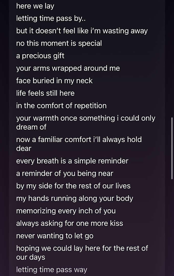 write a poem for you