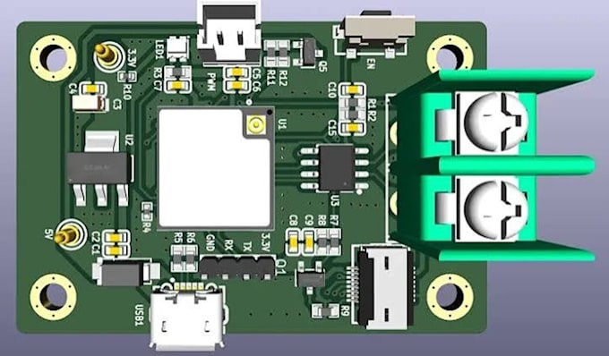 do compact high density pcb design for smart iot and wearable devices