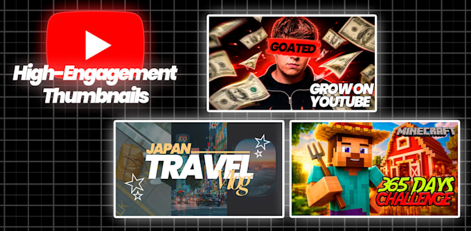 create youtube thumbnails with high CTR