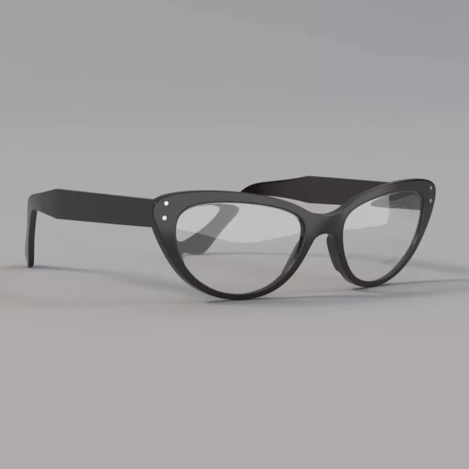 create 3d eyewear design modeling render pro