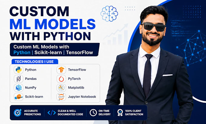 develop machine learning classification and regression models in python