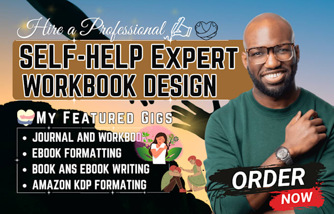 ghostwrite self help ebook, design journal and workbook, amazon kpd publishing