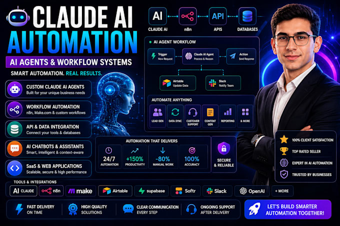 develop claude ai agents and business automation solutions