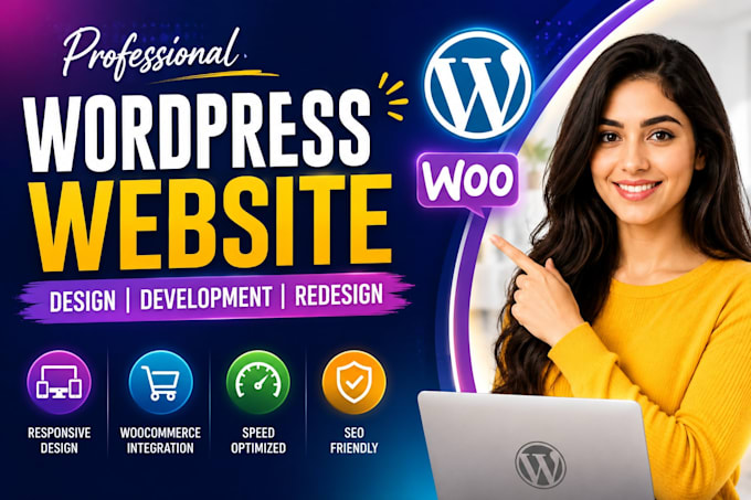 be your wordpress developer, website designer, and woocommerce expert