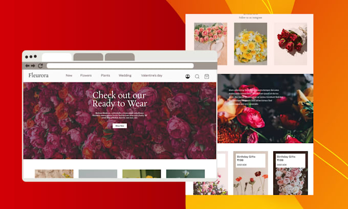design a modern responsive website UI UX in figma
