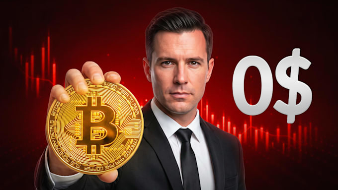 design catchy crypto nft thumbnail for finance channels
