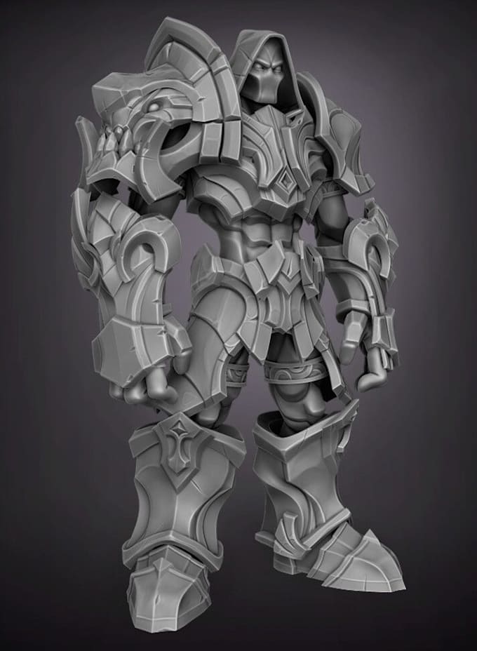 create custom 3d modeling, face sculpting, busts and mask design for 3d printing