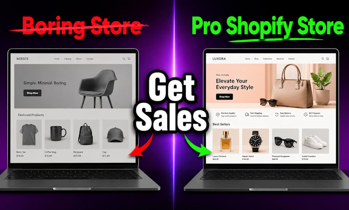 setup a professional shopify dropshipping store