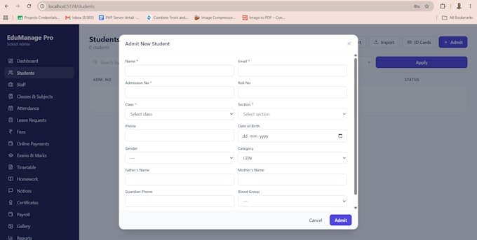develop custom erp CRM inventory or saas software