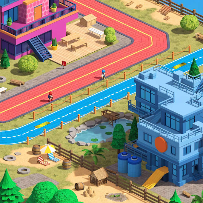 create high quality 3d roblox map for you in roblox studio