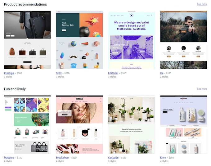 build shopify website, design shopify store, dropshipping store