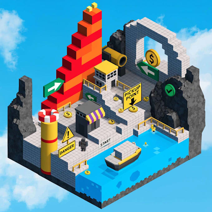create roblox game map