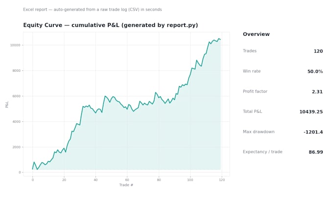 automate data processing and excel reports with python