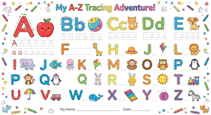 design kids worksheets activity sheets and logo