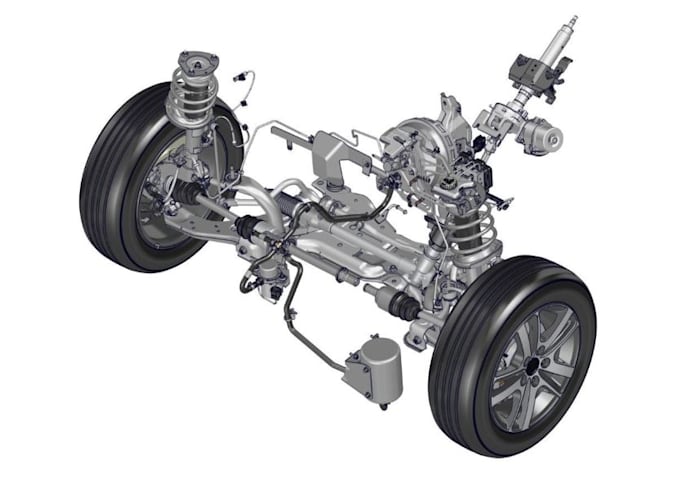 cad car kits 3d model, solidwork,diesel,mechanical chassis, combustion,rendering