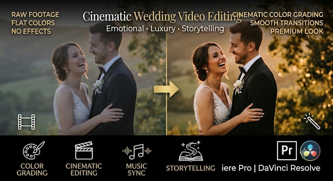 do great in wedding and events editing