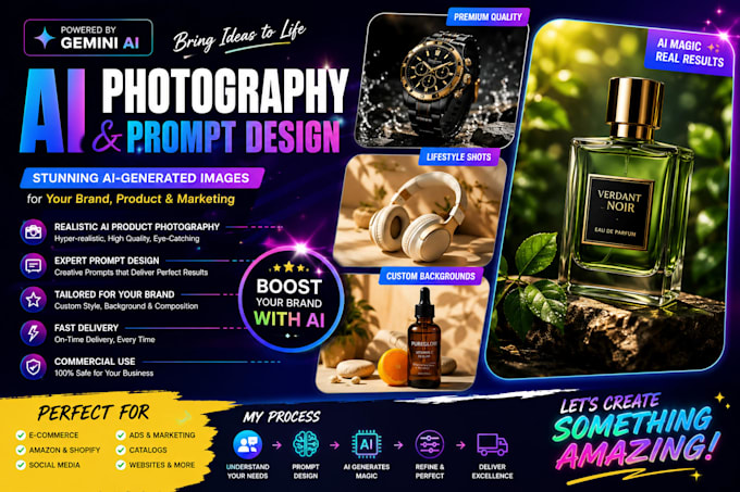 create ai photography using gemini ai