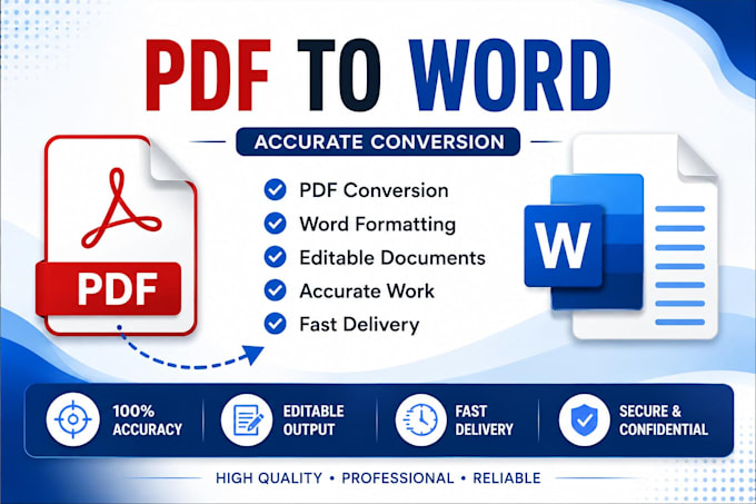 do data entry and pdf conversion