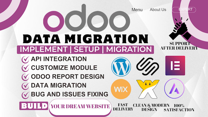do odoo migration odoo upgrade odoo erp data migration and website transfer
