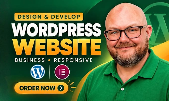 create wordpress business website, redesign blog wordpress website development