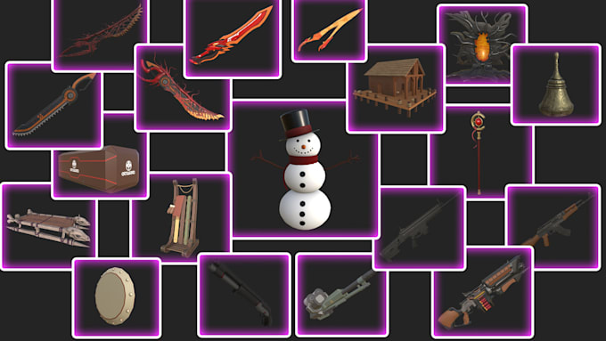 create custom 3d models and ugc for roblox