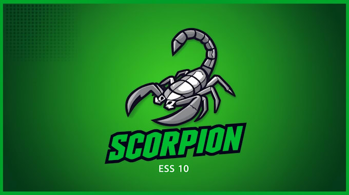 create unique scorpion logo with new creative concepts