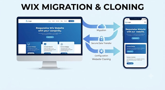 clone wix website, transfer, convert, redesign and do wix migration wix studio