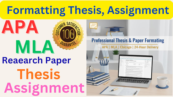 proofread, copyedit and format your thesis, dissertation