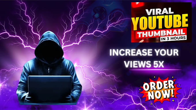 design eye catching youtube thumbnails, banners and posts