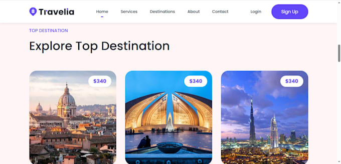 design and develop responsive landing page website, HTML CSS