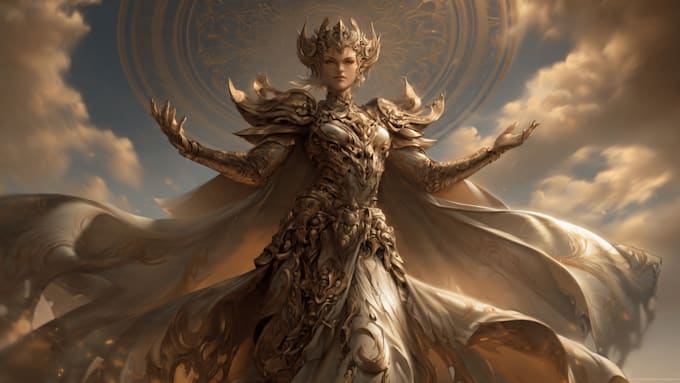 draw fantasy concept art or illustration