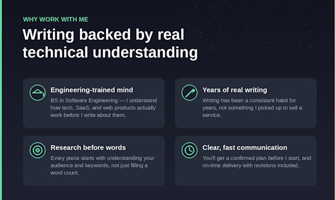 write SEO optimized blog posts and website content