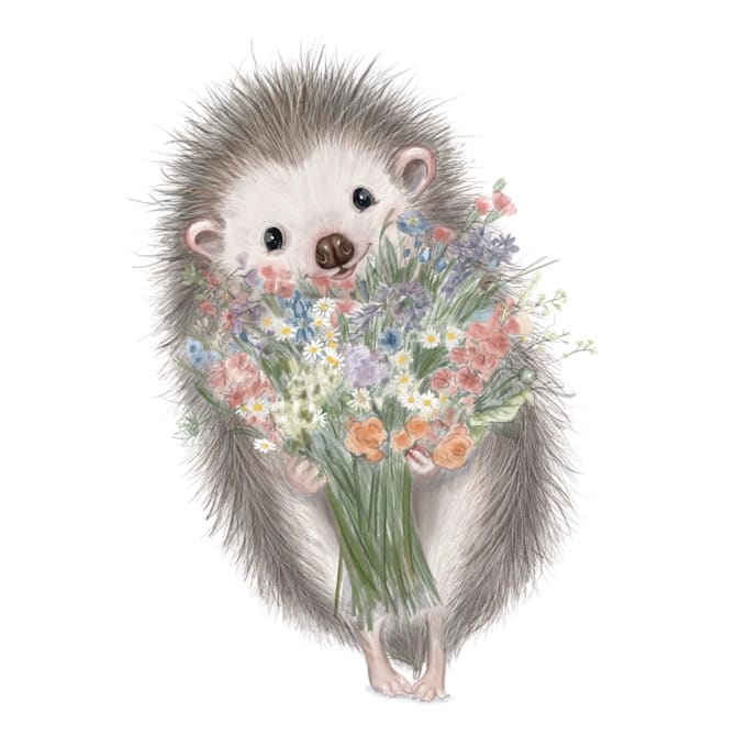 create custom whimsical animal characters for your brand
