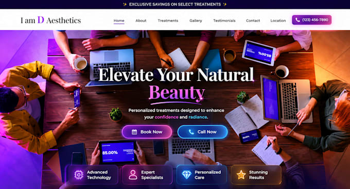 build awesome and responsive website