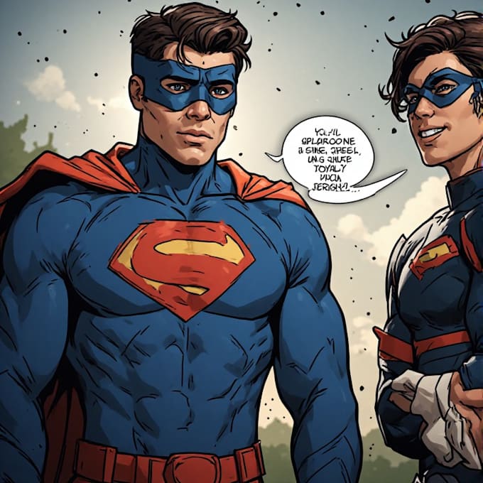 do a superhero comic