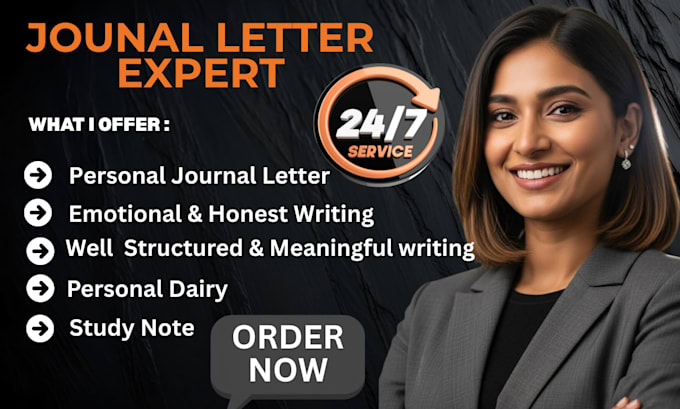 write personalized journal letters with care and creativity