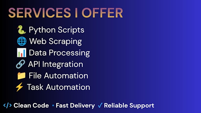 write python scripts to automate your tasks
