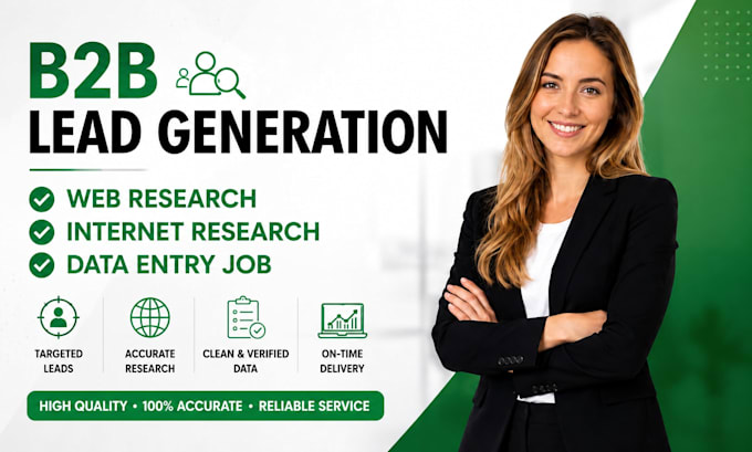 do any web research, internet research, data entry job